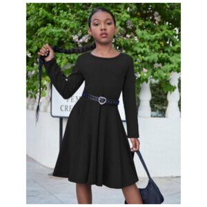 **Arshiner** Girls Twirly Skater School Party Dress